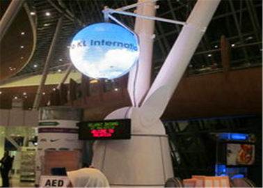 China Kugelförmige LED Ball-Anzeige P4.8 farbenreich für Konzert-/Ereignis-Werbung fournisseur