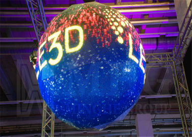 China Ball-Anzeige HD P3 Millimeter LED, kugelförmiger geführter Schirm für Konferenz/Ereignis fournisseur