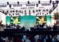 Stadiums-Hintergrund-Schirm P7.2 LED im Freien, große LED-Schirme für Blickwinkel der Konzert-140° fournisseur