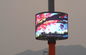 Wasserdichter gebogener geführter Bildschirm P6mm im Freien für Comercial-Werbung fournisseur